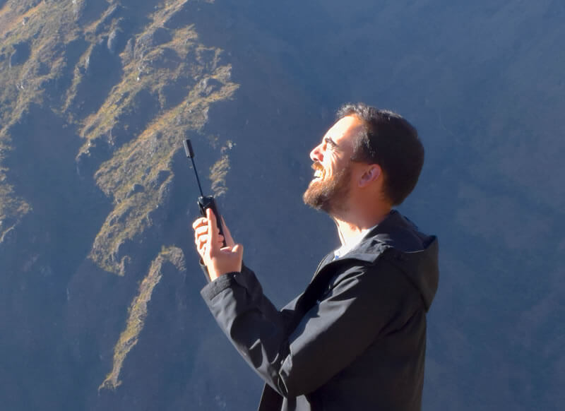 telefono satelital para camino inca de 2 dias