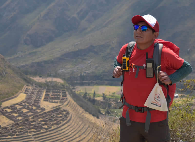telefono satelital en camino inca 4 dias