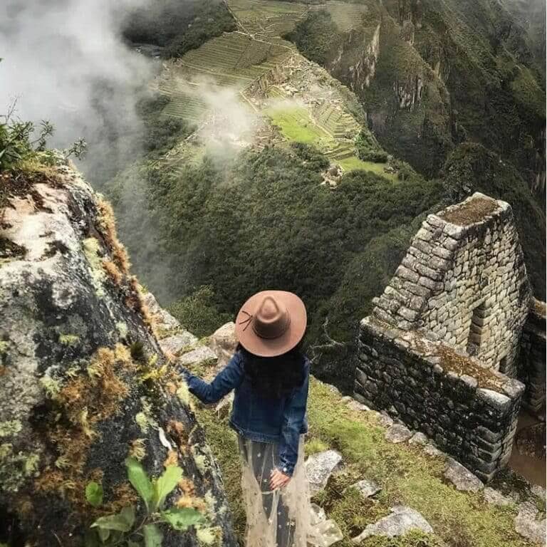 Montaña Huayna Picchu vista desde la cima