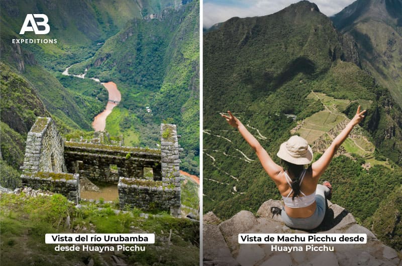 Montaña Huayna Picchu vistas desde la cima