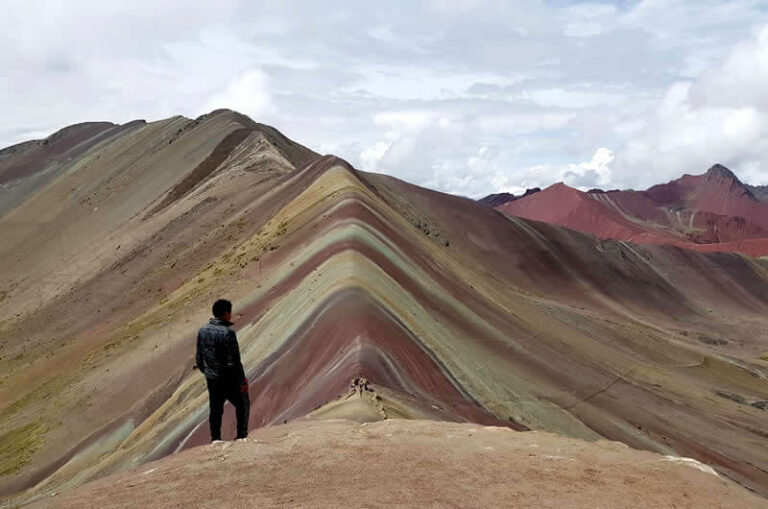 Fotos de la Montaña de Colores Perú temporada seca