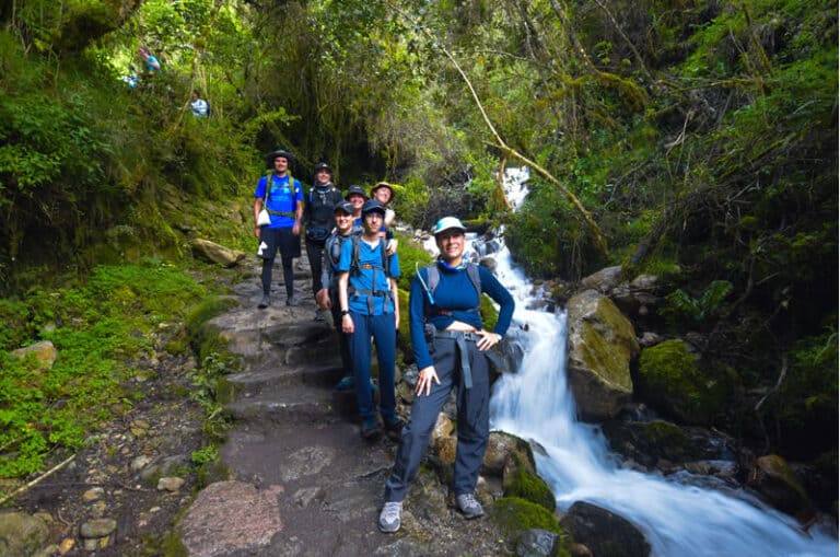 Fotos del Camino Inca campamento Ayapata