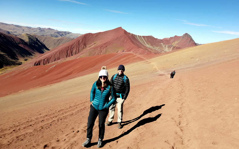 Valle Rojo Cusco Perú sendero corto