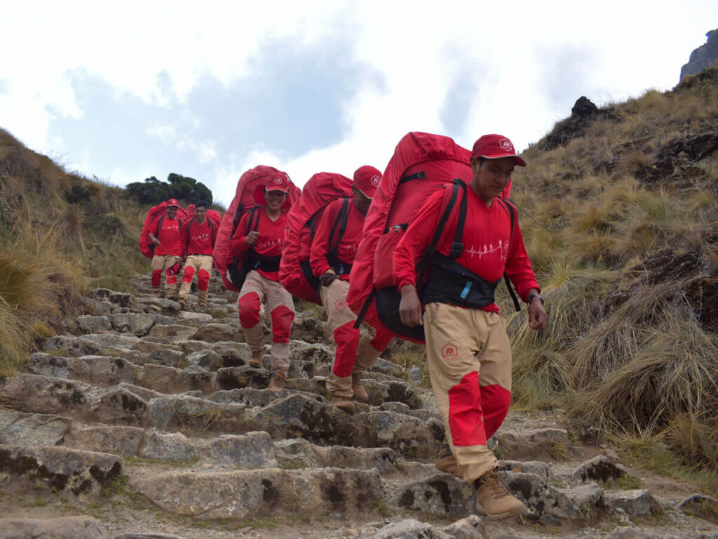 4 day inca trail porters
