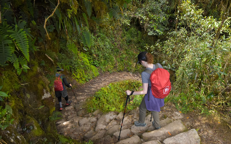 inca trail downhill