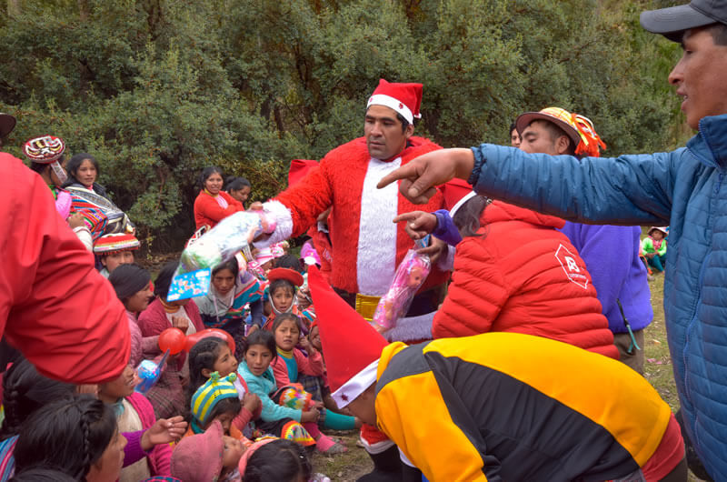 christmas chocolate in patacancha village