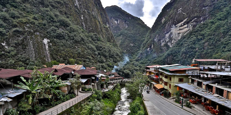 Aguas Calientes In The Sacred Valley Of The Incas