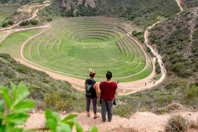 Moray Ruins From Ollantaytambo