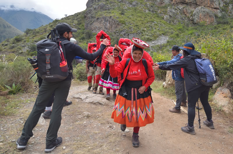 our inca trail female porters