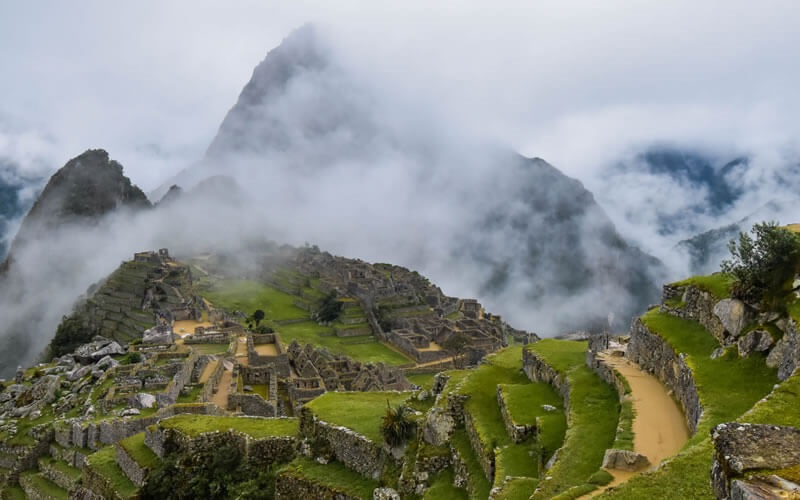 Machu Picchu Photos Wet Season