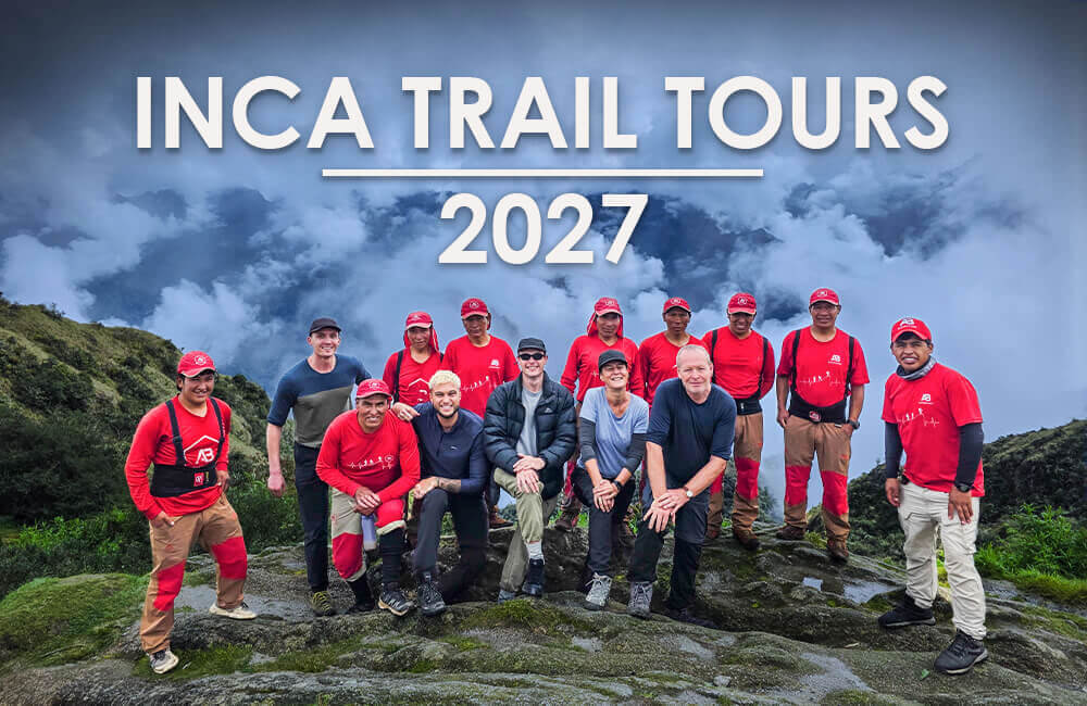 inca trail tours 2027 